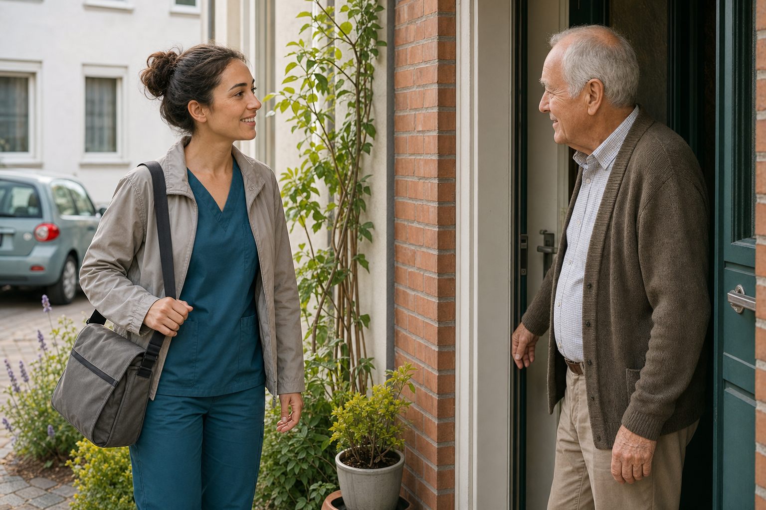 Pflegefachkraft in der ambulanten Pflege